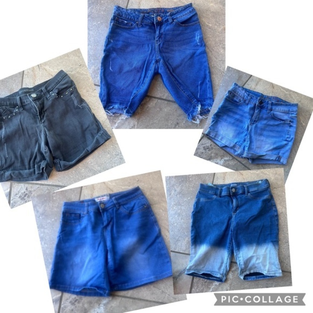 Faded Glory Light Blue Denim Shorts  PM7